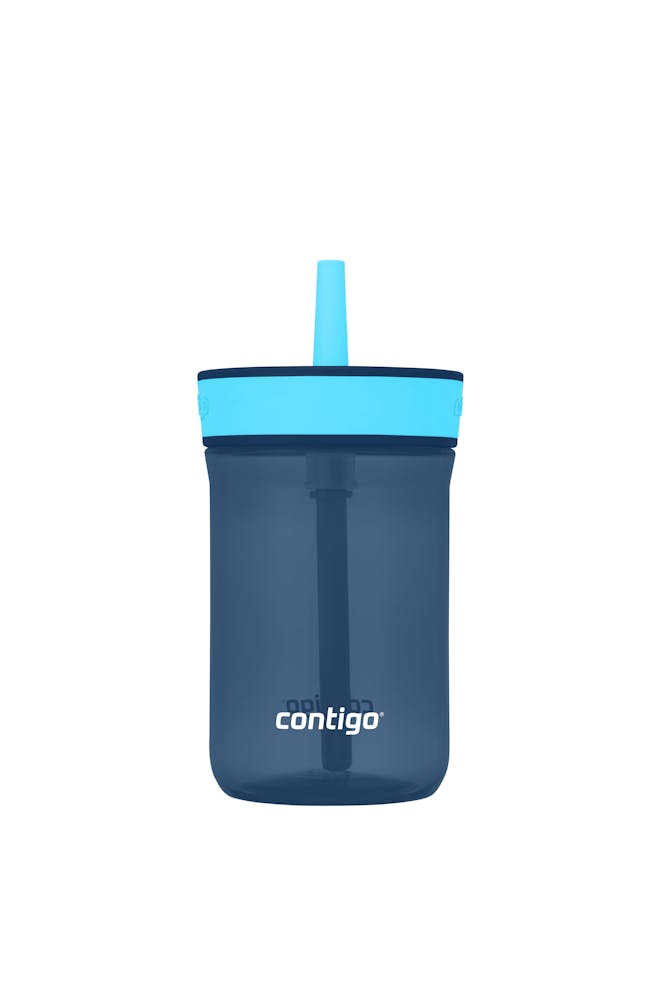 Kids’ Leighton Straw Tumbler with Spill-Proof Leak-Proof Lid, 14oz R9