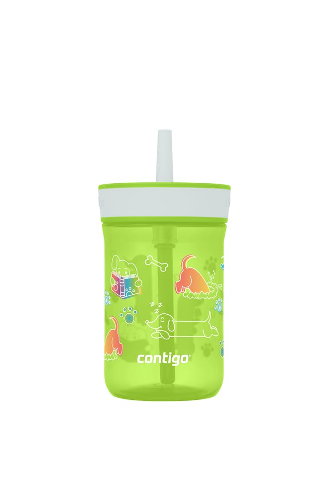Kids’ Leighton Straw Tumbler with Spill-Proof Leak-Proof Lid, 14oz R9